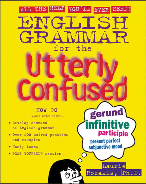 Cover image for book English Grammar for the Utterly Confused