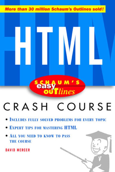 Cover image for book Schaum's Easy Outline of HTML