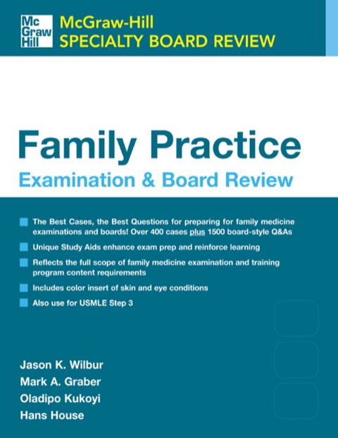 Cover image for book Family Practice Examination and Board Review