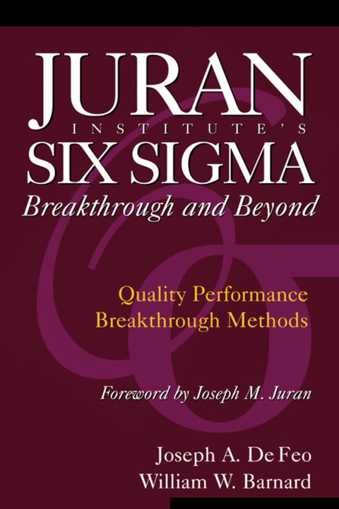 Cover image for book Juran Institute's Six Sigma Breakthrough and Beyond
