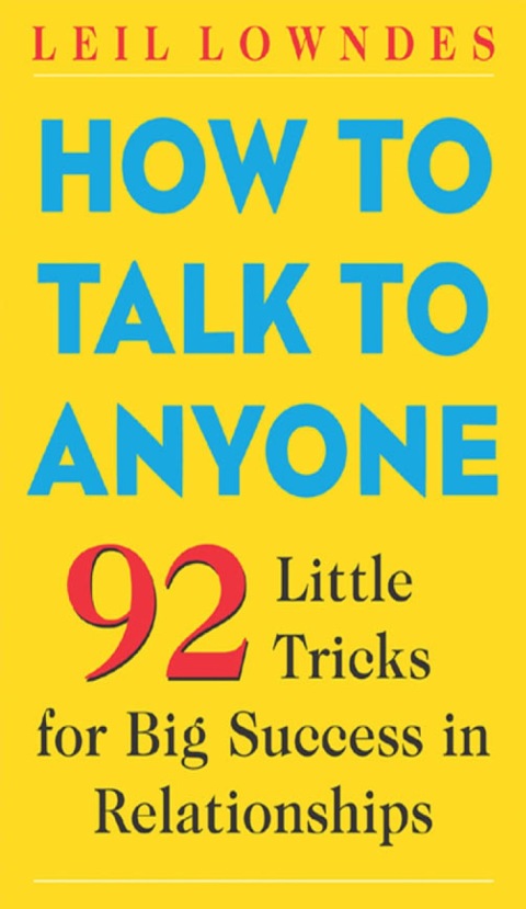 Cover image for book How to Talk to Anyone