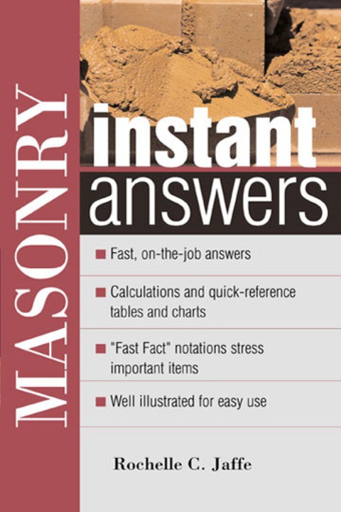Cover image for book Masonry Instant Answers