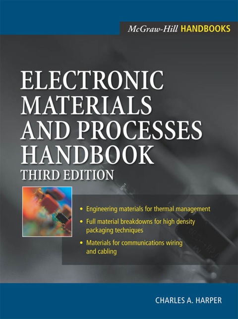 Cover image for book Electronic Materials and Processes Handbook