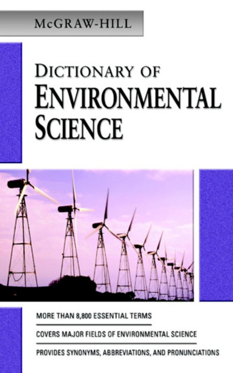 Cover image for book MCGRAW-HILL DICTIONARY OF ENVIRONMENTAL SCIENCE & TECHNOLOGY