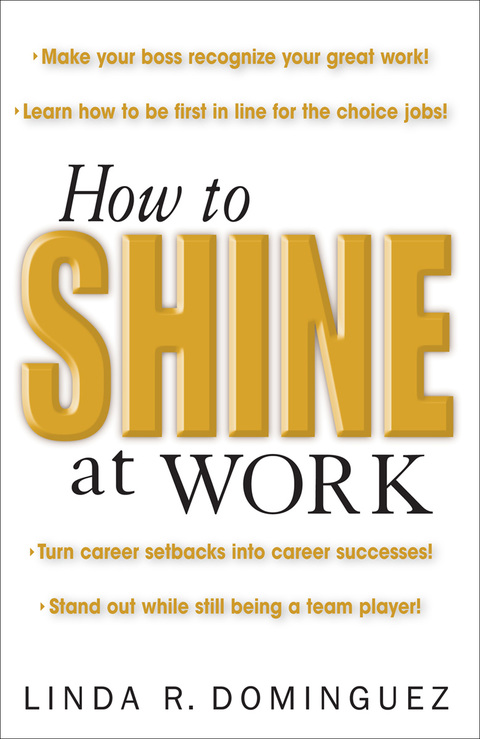 Cover image for book How to Shine at Work