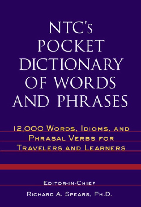 Cover image for book NTC's Pocket Dictionary of Words and Phrases