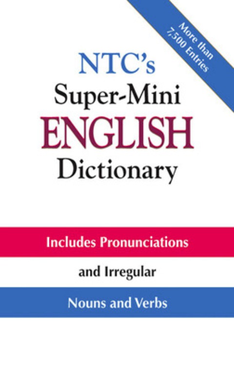 Cover image for book NTC's Super-Mini English Dictionary