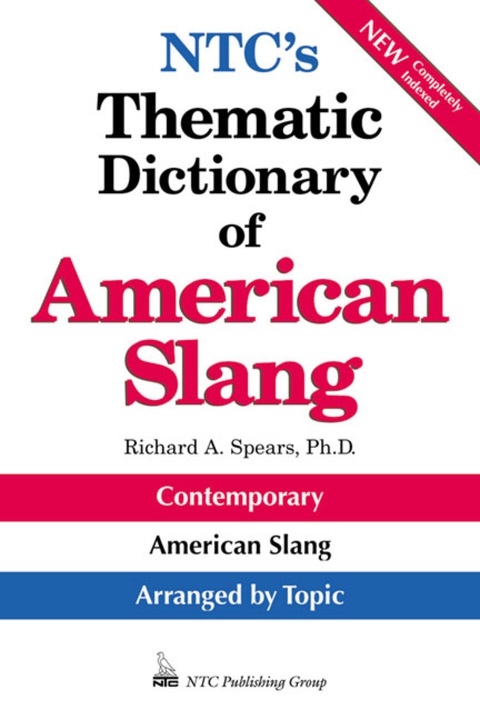 Cover image for book NTC's Thematic Dictionary of American Slang