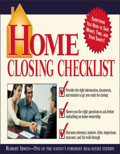 Cover image for book Home Closing Checklist