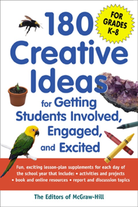 Cover image for book 180 Creative Ideas for Getting Students Involved, Engaged, and Excited