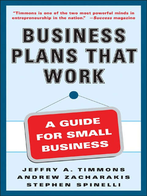 Cover image for book Business Plans that Work