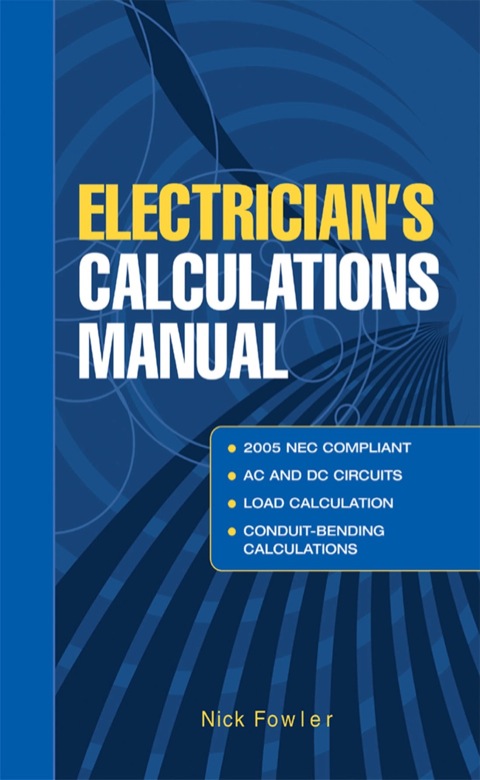 Cover image for book Electricians Calculations Manual