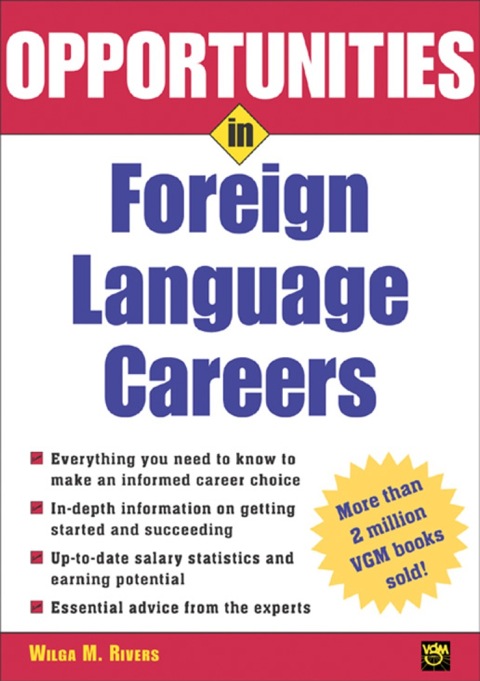 Cover image for book Opportunities in Foreign Language Careers