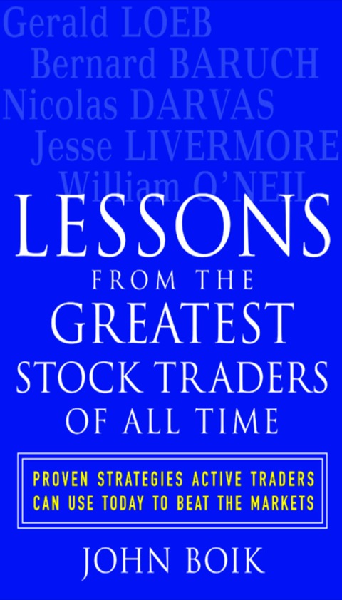 Cover image for book Lessons from the Greatest Stock Traders of All Time