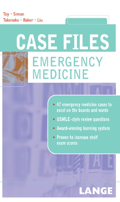 Cover image for book Case Files Emergency Medicine