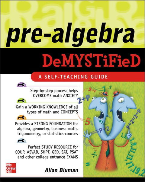 Cover image for book Pre-Algebra Demystified