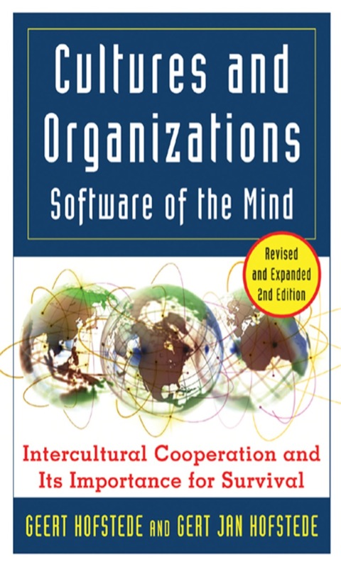 Cover image for book Cultures and Organizations: Software for the Mind