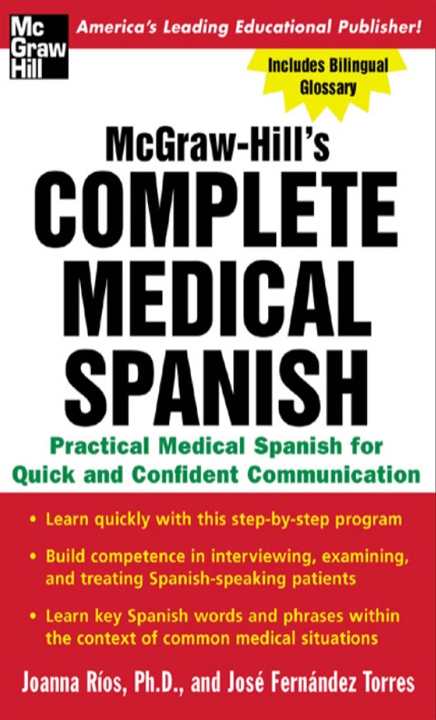 Cover image for book Complete Medical Spanish
