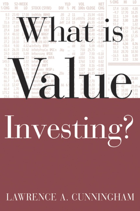 Cover image for book What Is Value Investing?