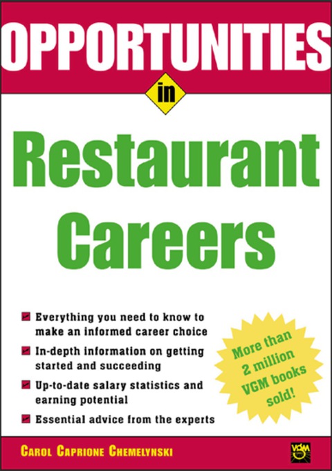 Cover image for book Opportunities in Restaurant Careers