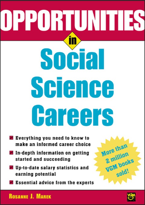 Cover image for book Opportunities in Social Science Careers