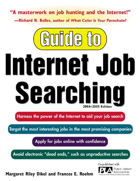 Cover image for book Guide to Internet Job Searching 2004-2005