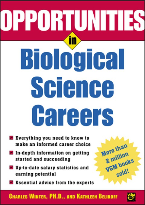 Cover image for book Opportunities in Biological Science Careers