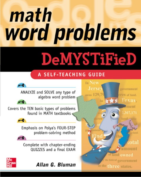 Cover image for book Math Word Problems Demystified