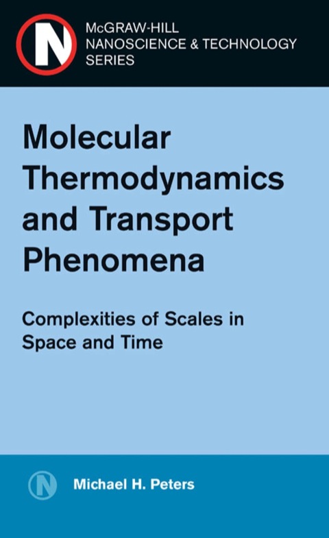 Cover image for book Molecular Thermodynamics and Transport Phenomena