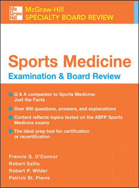 Cover image for book Sports Medicine: McGraw-Hill Examination and Board Review