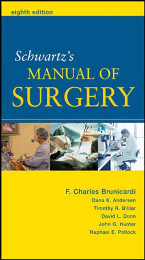Cover image for book Schwartz's Manual of Surgery