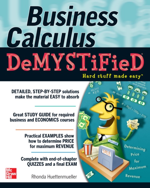 Cover image for book Business Calculus Demystified