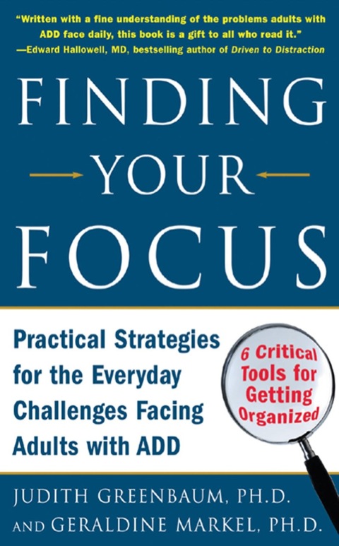 Cover image for book Finding Your Focus