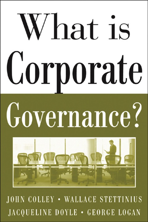 Cover image for book What Is Corporate Governance?