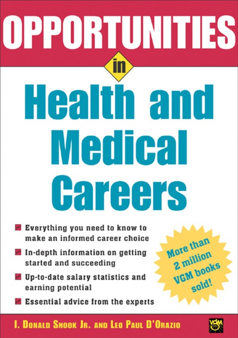 Cover image for book Opportunities in Health and Medical Careers