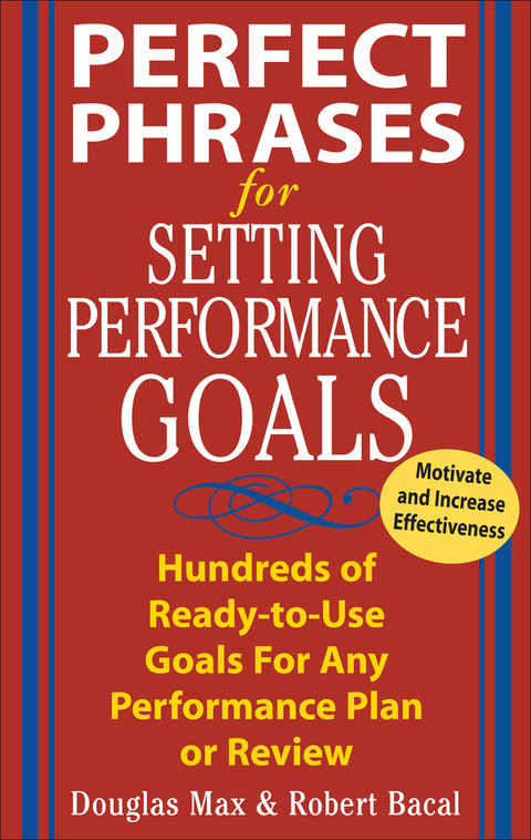 Cover image for book Perfect Phrases for Setting Performance Goals