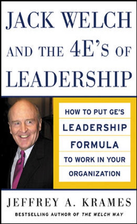 Cover image for book Jack Welch and The 4 E's of Leadership