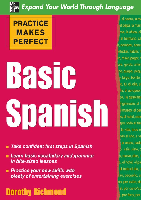 Cover image for book Practice Makes Perfect Basic Spanish
