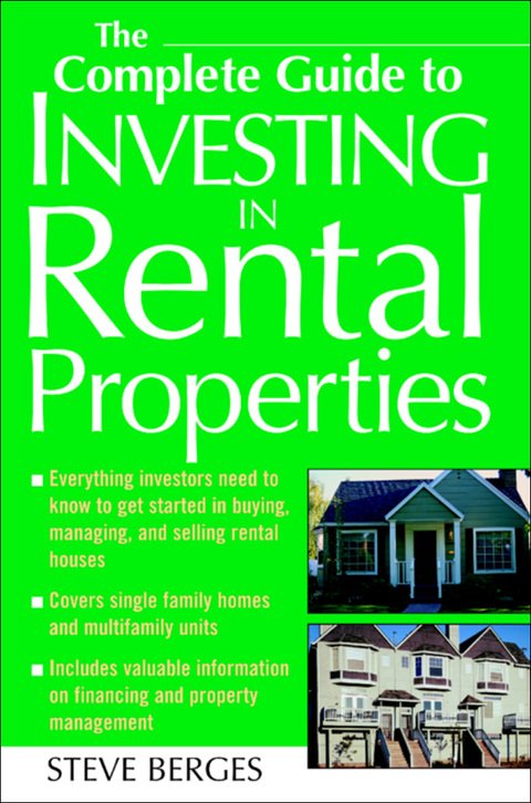 Cover image for book The Complete Guide to Investing in Rental Properties
