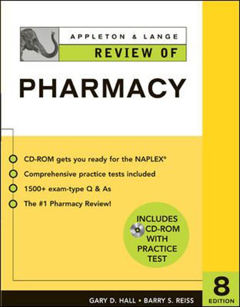 Cover image for book Appleton & Lange Review of Pharmacy (Book)