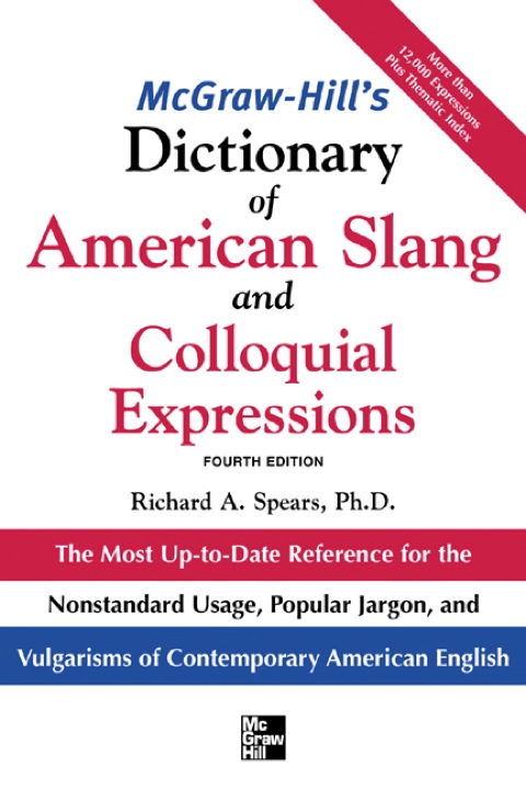 Cover image for book McGraw-Hill's Dictionary of American Slang and Colloquial Expressions