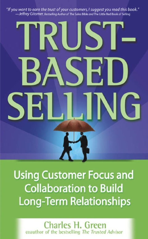 Cover image for book Trust-Based Selling
