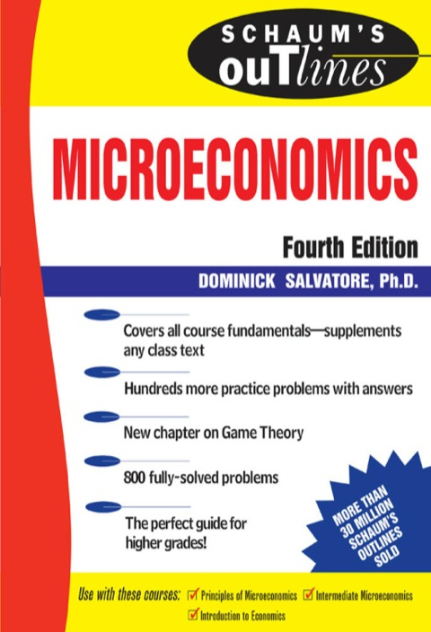 Cover image for book Schaum's Outline of Microeconomics