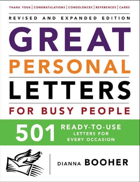 Cover image for book Great Personal Letters for Busy People: 501 Ready-to-Use Letters for Every Occasion