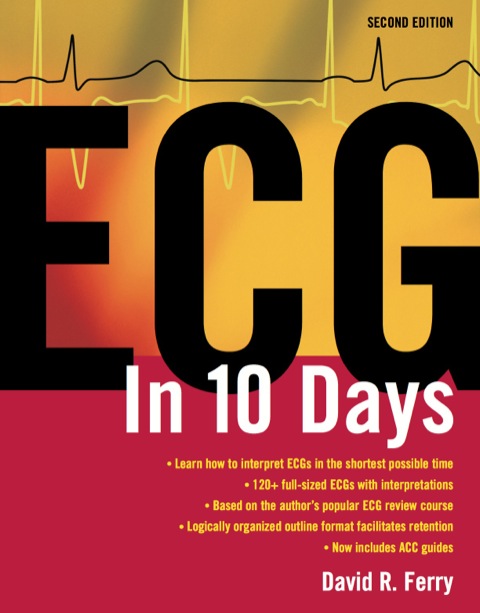 Cover image for book ECG in Ten Days: Second Edition