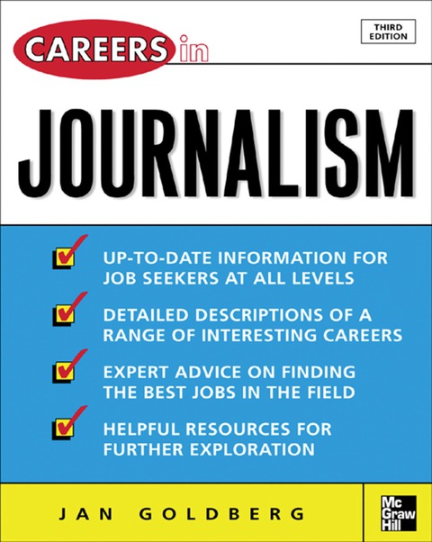 Cover image for book Careers in Journalism, Third edition