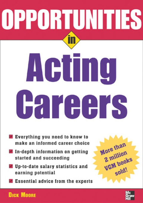 Cover image for book Opportunities in Acting Careers, revised edition