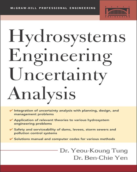 Cover image for book Hydrosystems Engineering Uncertainty Analysis