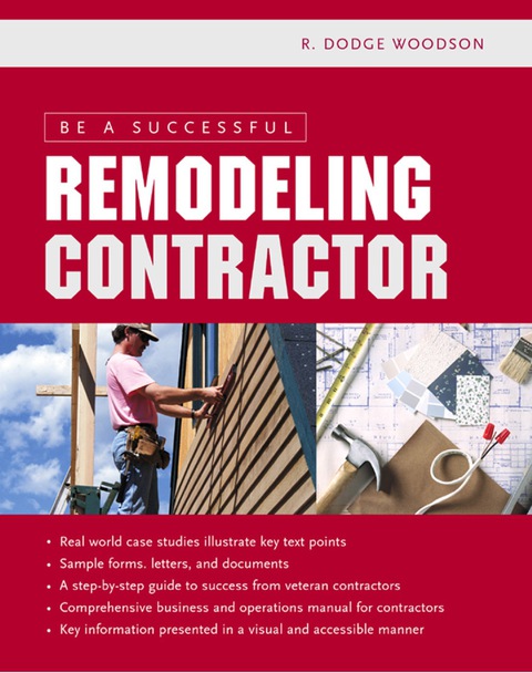 Cover image for book Be a Successful Remodeling Contractor