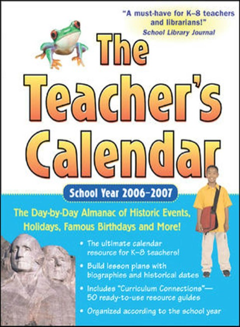 Cover image for book The Teacher's Calendar School Year 2006-2007